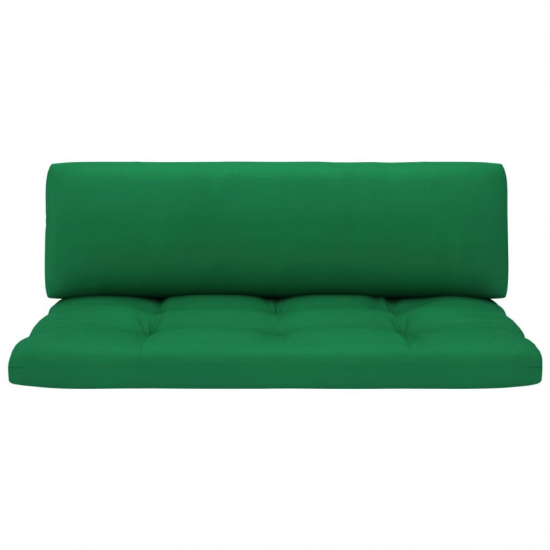 Ogrodowa sofa środkowa z palet, impregnowane drewno sosnowe