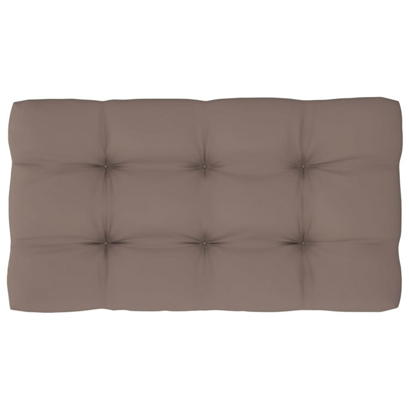 Ogrodowa sofa środkowa z palet, impregnowane drewno sosnowe