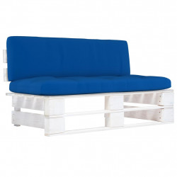 Ogrodowa sofa środkowa z palet, impregnowane drewno sosnowe