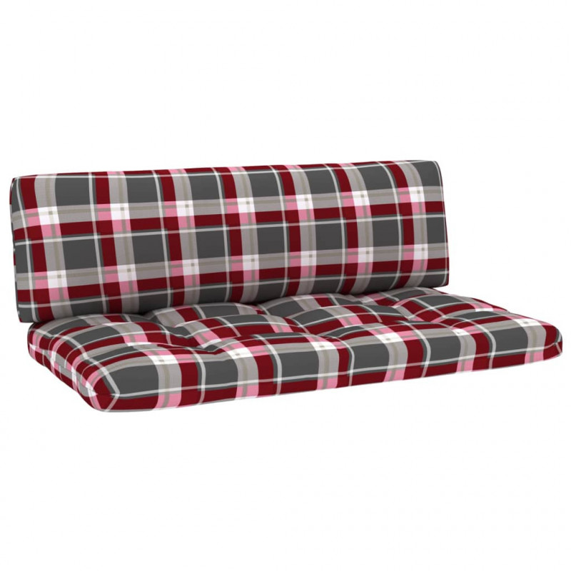 Ogrodowa sofa środkowa z palet, impregnowana na czarno sosna