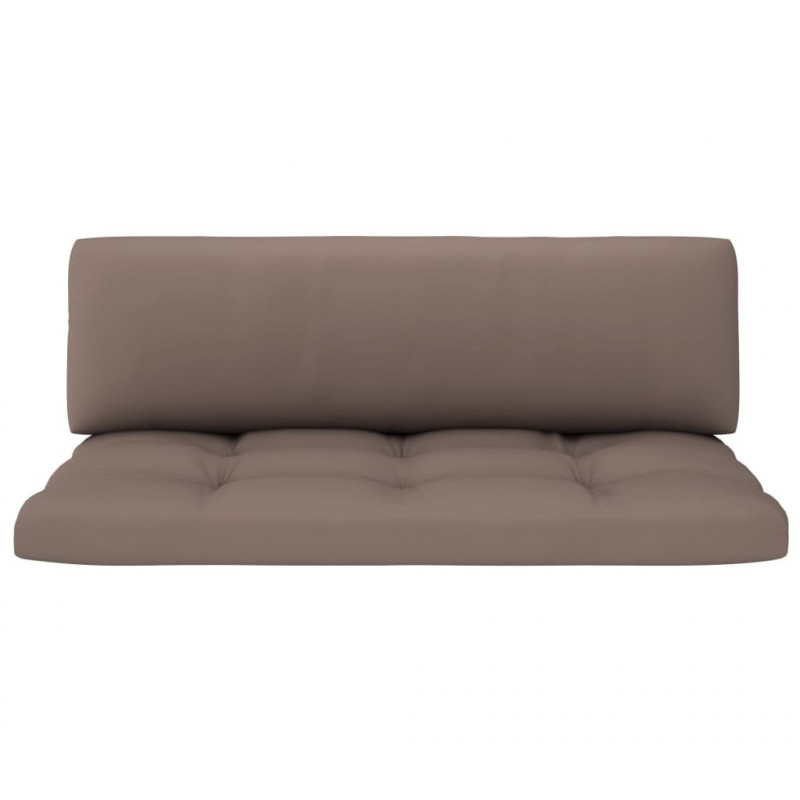 Ogrodowa sofa środkowa z palet, miodowy brąz, drewno sosnowe