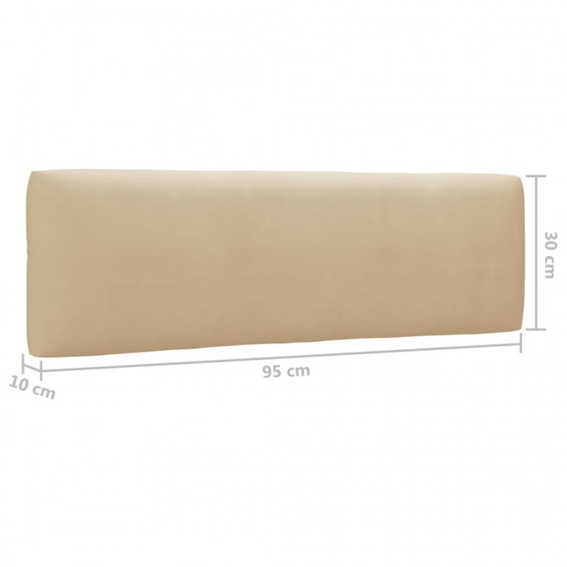 Sofa 2-os. z palet, z poduszkami, impregnowane drewno sosnowe