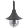 Ścienna lampa ogrodowa, 42 cm, E27, aluminiowa, kolor brązu