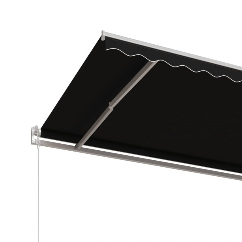 Automatycznie zwijana markiza, 600x350 cm, antracytowa