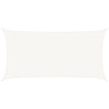 Żagiel przeciwsłoneczny, 160 g/m², biały, 3x6 m, HDPE