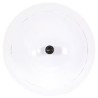Industrialna lampa wisząca, 25 W, biała, okrągła, 31 cm, E27