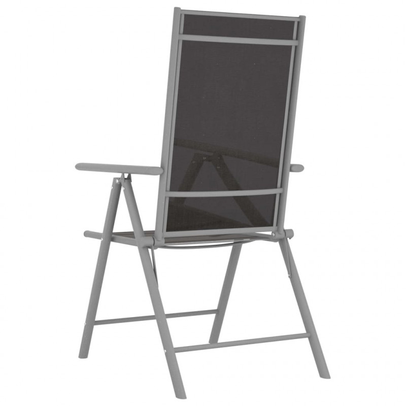 5-cz. zestaw mebli jadalnianych do ogrodu, aluminium/textilene