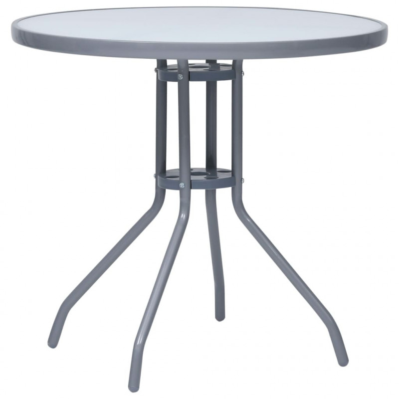 5-cz. zestaw mebli jadalnianych do ogrodu, aluminium/textilene