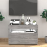 Szafka pod TV z oświetleniem LED, szary dąb sonoma, 60x35x40 cm