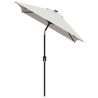 Prostokątny parasol ogrodowy, biały, 200x300 cm