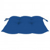 Składane krzesła ogrodowe z poduszkami, 8 szt., drewno tekowe