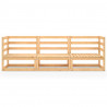 3-osobowa sofa ogrodowa, lite drewno sosnowe