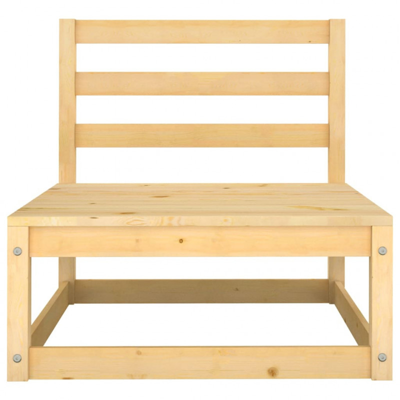 3-osobowa sofa ogrodowa, lite drewno sosnowe