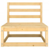 3-osobowa sofa ogrodowa, lite drewno sosnowe