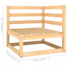 3-osobowa sofa ogrodowa, lite drewno sosnowe