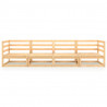 4-osobowa sofa ogrodowa, lite drewno sosnowe