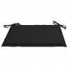 Krzesła ogrodowe z poduszkami, 6 szt., lite drewno tekowe
