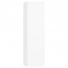 3-cz. zestaw szafek TV, biały, materiał drewnopochodny