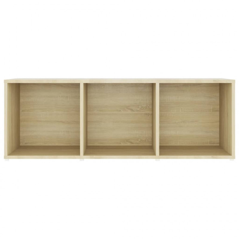 Szafki TV, 2 szt., dąb sonoma, 107x35x37 cm, płyta wiórowa