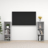 Szafki TV, 2 szt., szarość betonu, 107x35x37 cm