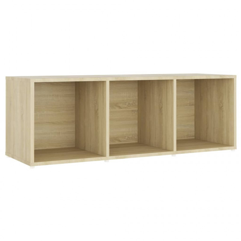 Szafki TV, 3 szt., dąb sonoma, 107x35x37 cm