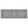Szafka pod telewizor, 3 pcs 37 x 35 x 107.5 cm