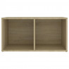Szafki TV, 4 szt., dąb sonoma, 72x35x36,5 cm, płyta wiórowa