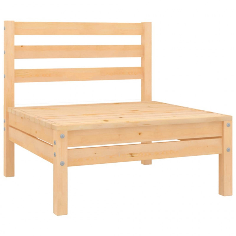 2-osobowa sofa ogrodowa, lite drewno sosnowe