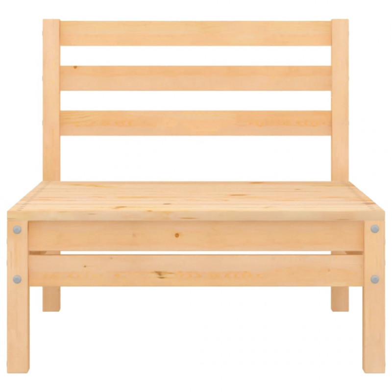2-osobowa sofa ogrodowa, lite drewno sosnowe