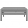 5-cz. zestaw mebli wypoczynkowych do ogrodu, szary, sosnowy