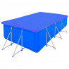 Plandeki na basen, 2 szt., PE, prostokątne, 90 g/m², 400x207 cm