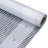 Plandeki Leno, 2 szt., 260 g/m², 4x3 m, białe