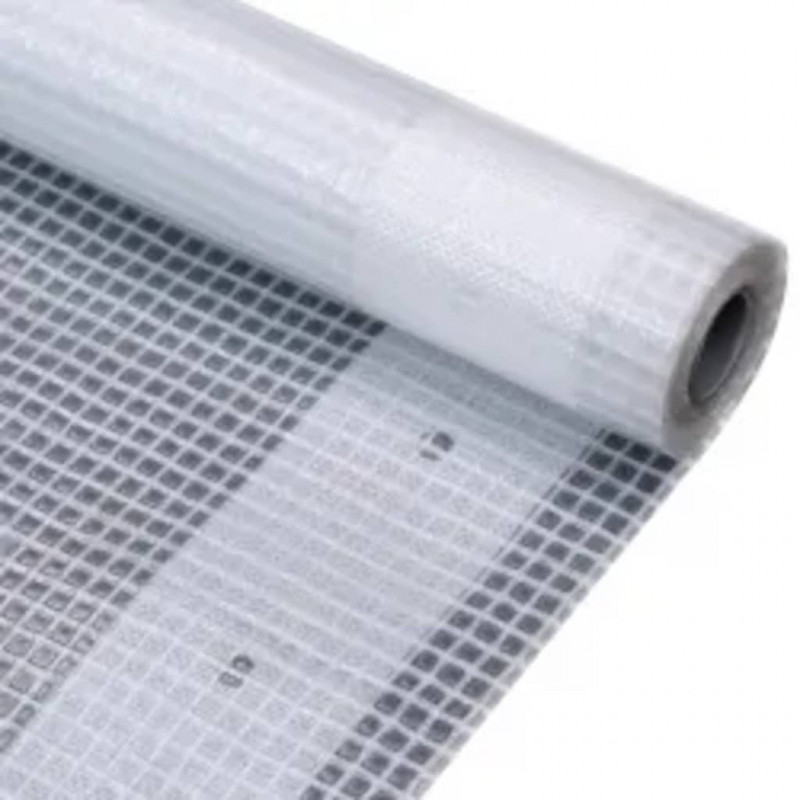 Plandeki Leno, 2 szt., 260 g/m², 4x4 m, białe