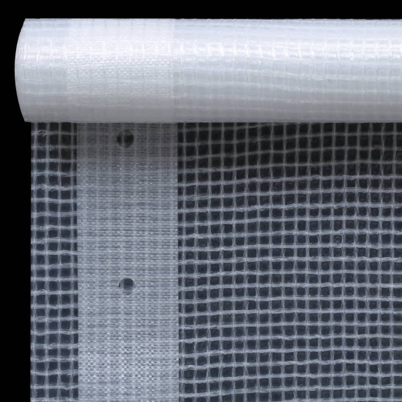 Plandeki Leno, 2 szt., 260 g/m², 4x4 m, białe