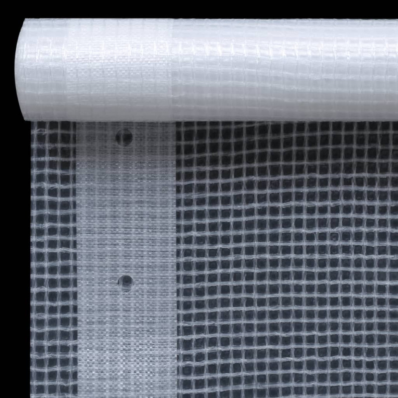 Plandeki Leno, 2 szt., 260 g/m², 4x8 m, białe