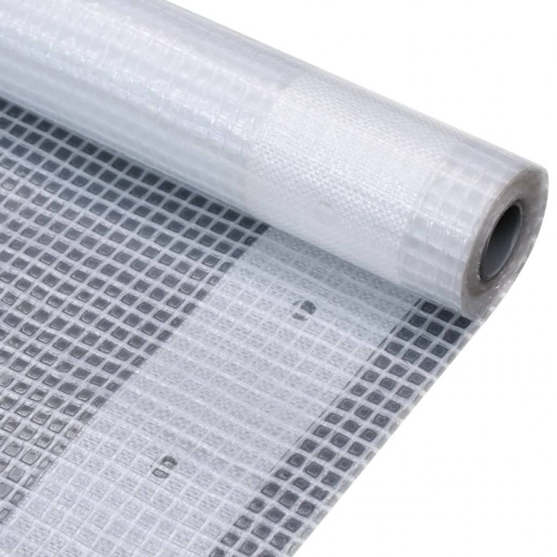 Plandeki Leno, 2 szt., 260 g/m², 4x20 m, białe