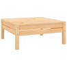 7-cz. zestaw wypoczynkowy do ogrodu, lite drewno sosnowe