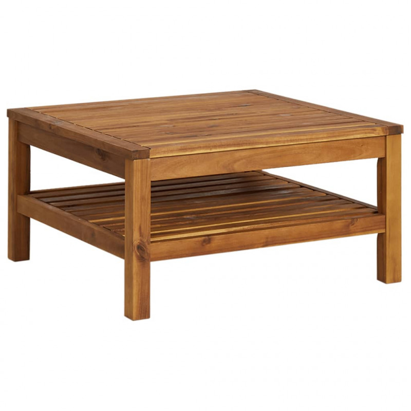 8-cz. zestaw wypoczynkowy do ogrodu, kremowe poduszki, akacja