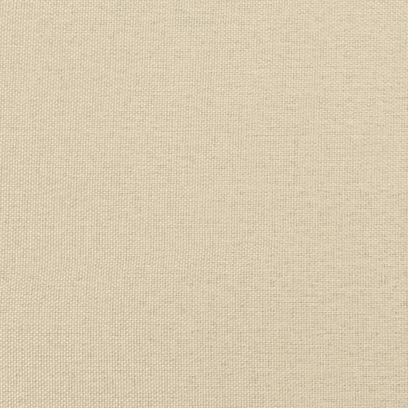 Sofa rozsuwana z materacami, kremowa, 80x200 cm, tkanina