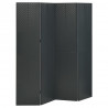 Parawany 4-panelowe, 2 szt., antracytowe, 160x180 cm, stalowe