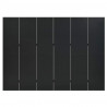 Parawany 6-panelowe, 2 szt., czarne, 240x180 cm, stalowe