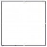 Kojec zewnętrzny dla psa, stalowy, 3,69 m²