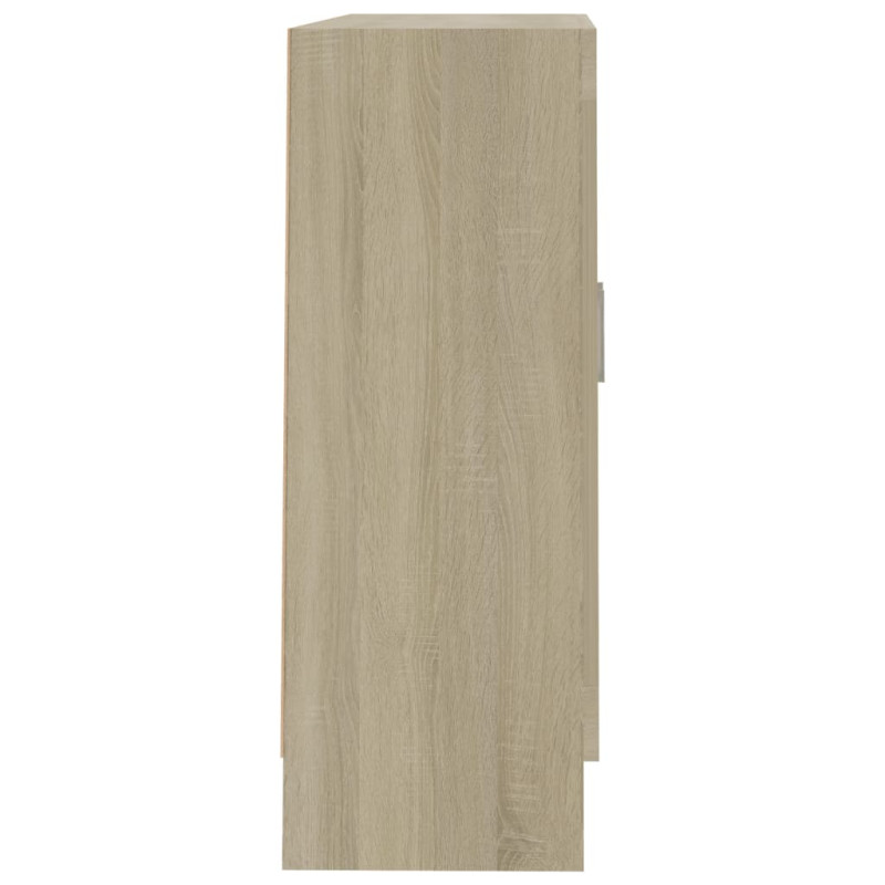 Szafka, dąb sonoma, 82,5x30,5x80 cm, materiał drewnopochodny