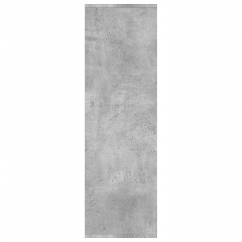 Regał na książki, szarość betonu, 98x29x97,5 cm