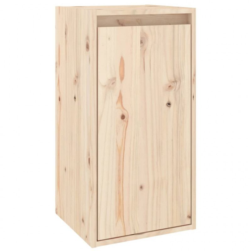 Szafki pod TV, 2 szt., lite drewno sosnowe
