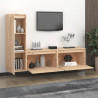 Szafki pod TV, 3 szt., lite drewno sosnowe