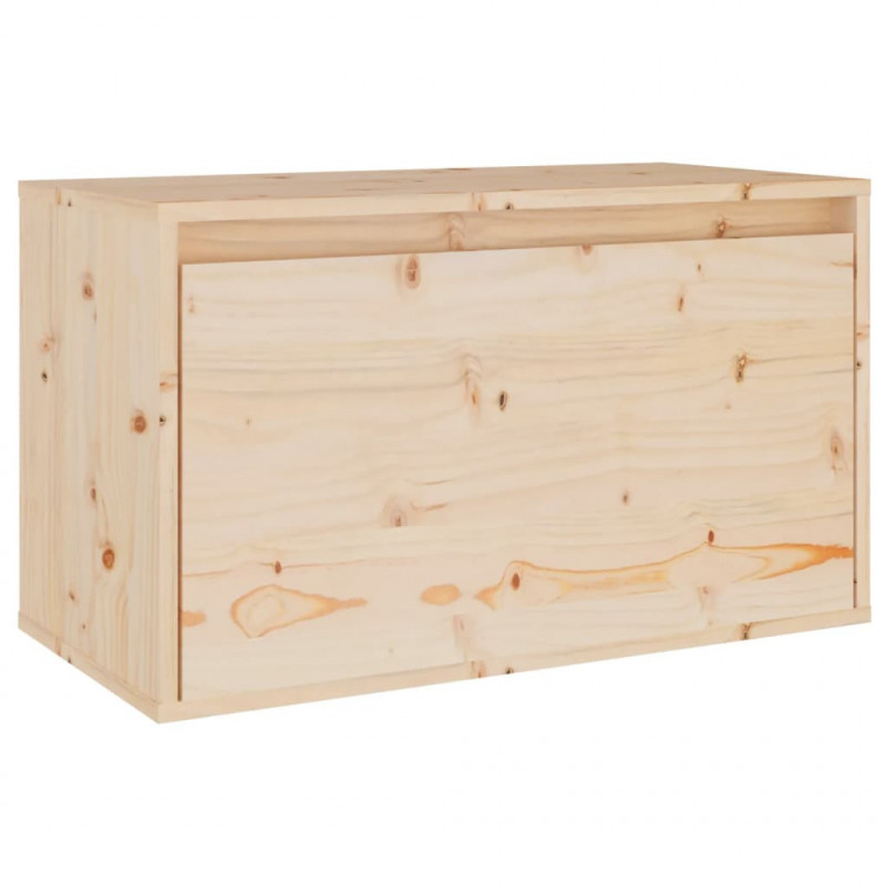 Szafki pod TV, 3 szt., lite drewno sosnowe