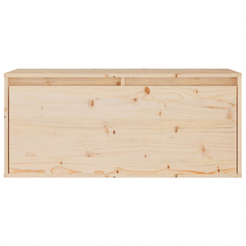 Szafki pod TV, 3 szt., lite drewno sosnowe