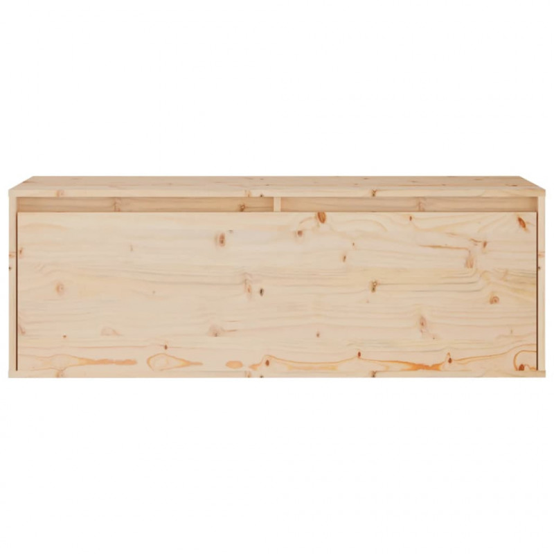 Szafki pod TV, 3 szt., lite drewno sosnowe