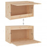 Szafki pod TV, 5 szt., lite drewno sosnowe
